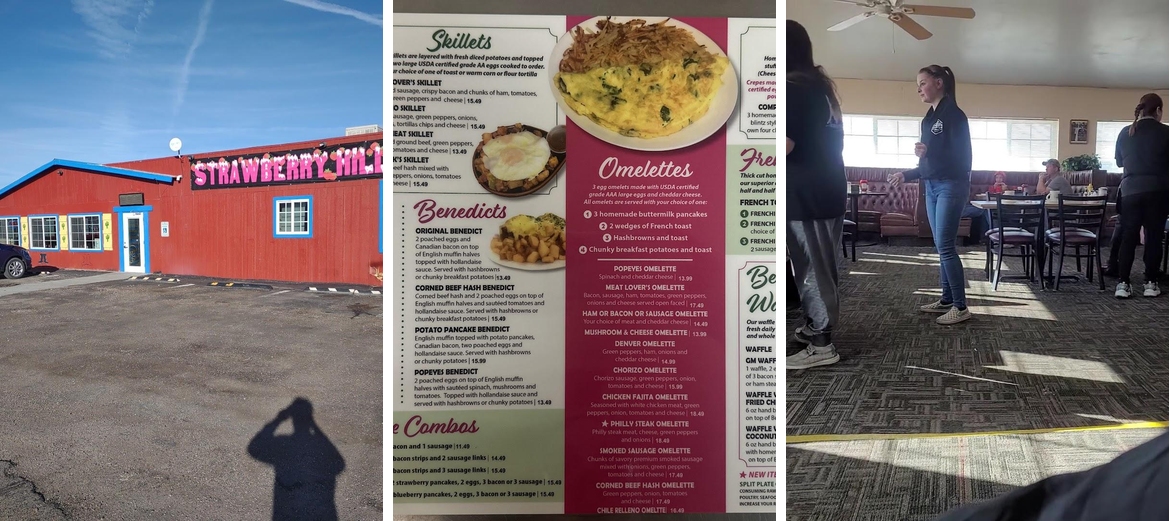 Strawberry Hill Diner Menu