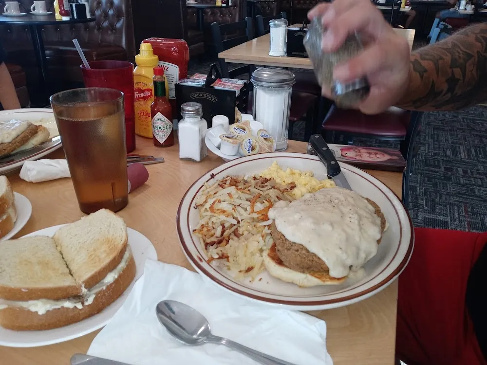 Chicken Fried Steak and Eggs
