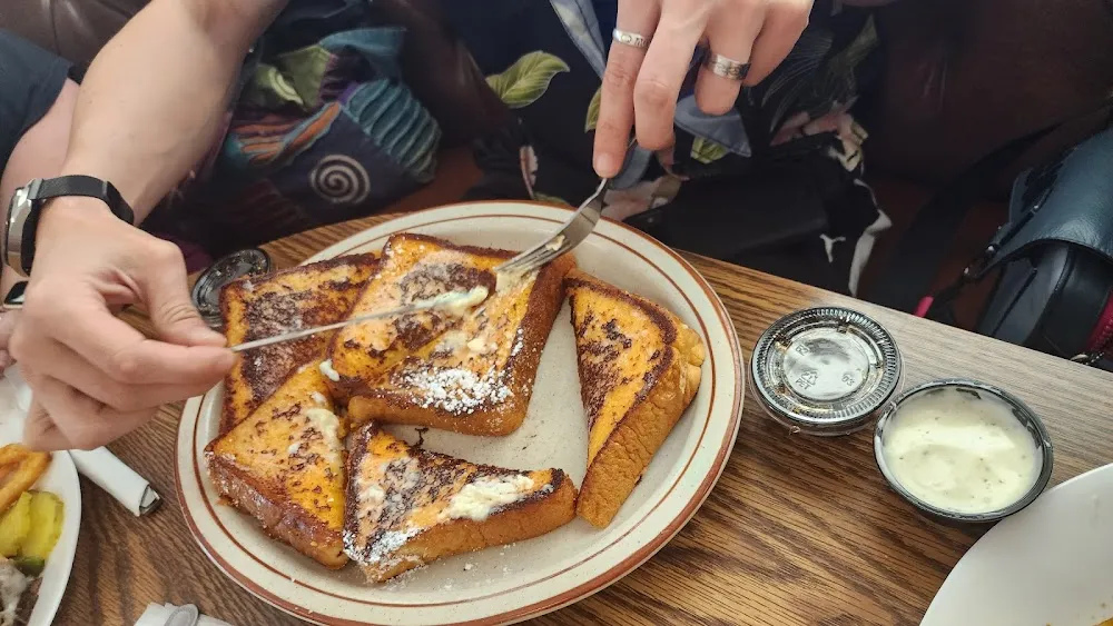 French Toast Eggs Bacon